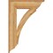 Ekena Millwork Thorton Traditional Rough Sawn Bracket, Western Red Cedar, 6"W x 26"D x 38"H BKT06X26X38THR01RWR - alternate 4